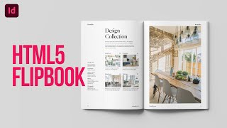 Learn how to convert Adobe InDesign interactive magazine layout into HTML5 Digital Flipbook