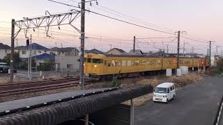 【定刻運行】列車番号520M 普通 115系きいろ 岡山行き 妹尾駅に入線！