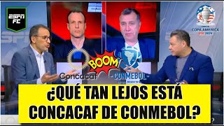 Se Alteran Por Lo Lejos Que Está El Nivel Concacaf Con Respecto A Conmebol En Copa América Espn Fc