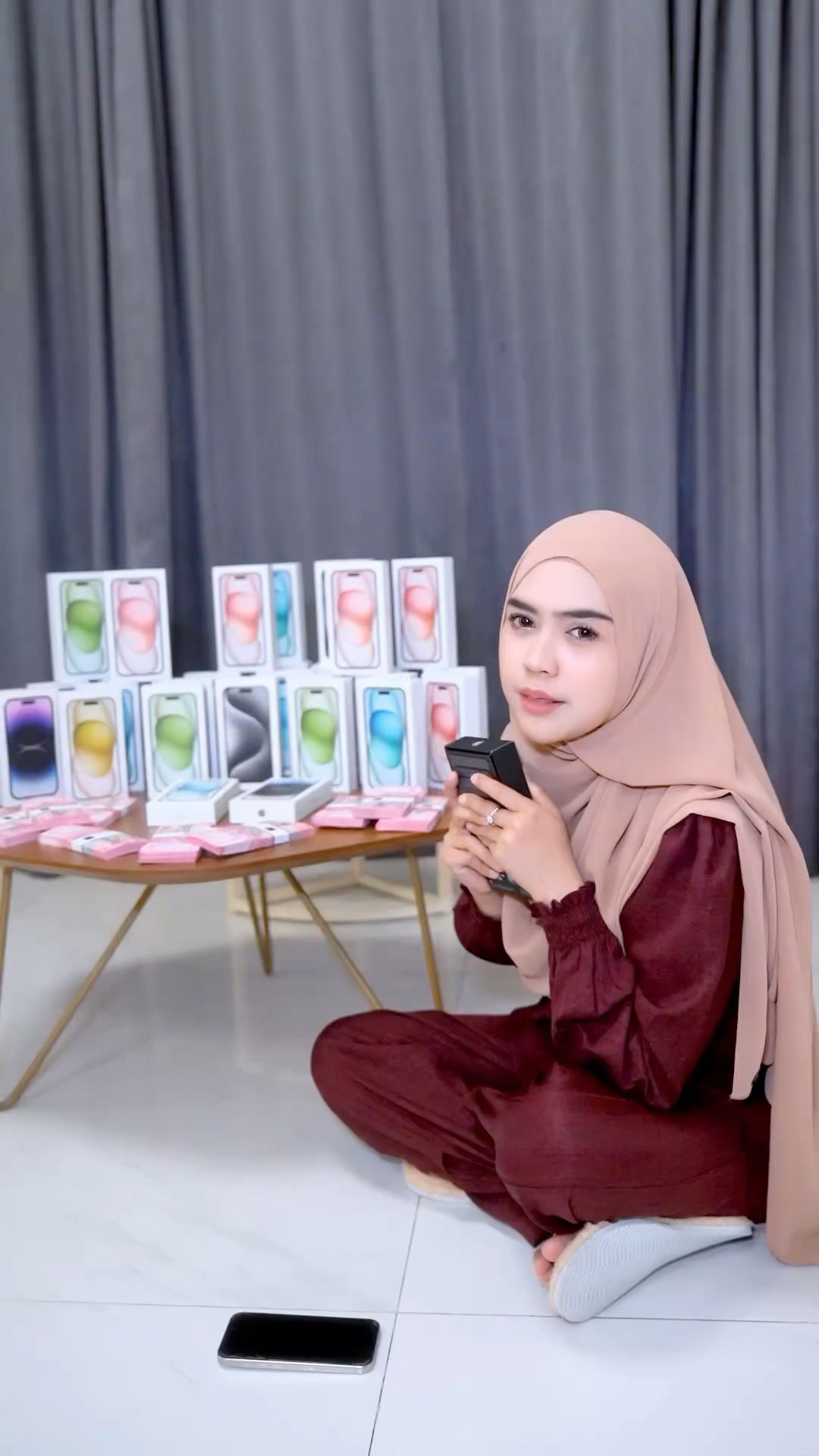 Wahh Ricis dapet Iphone ini.. #riaricis #ramadhan
