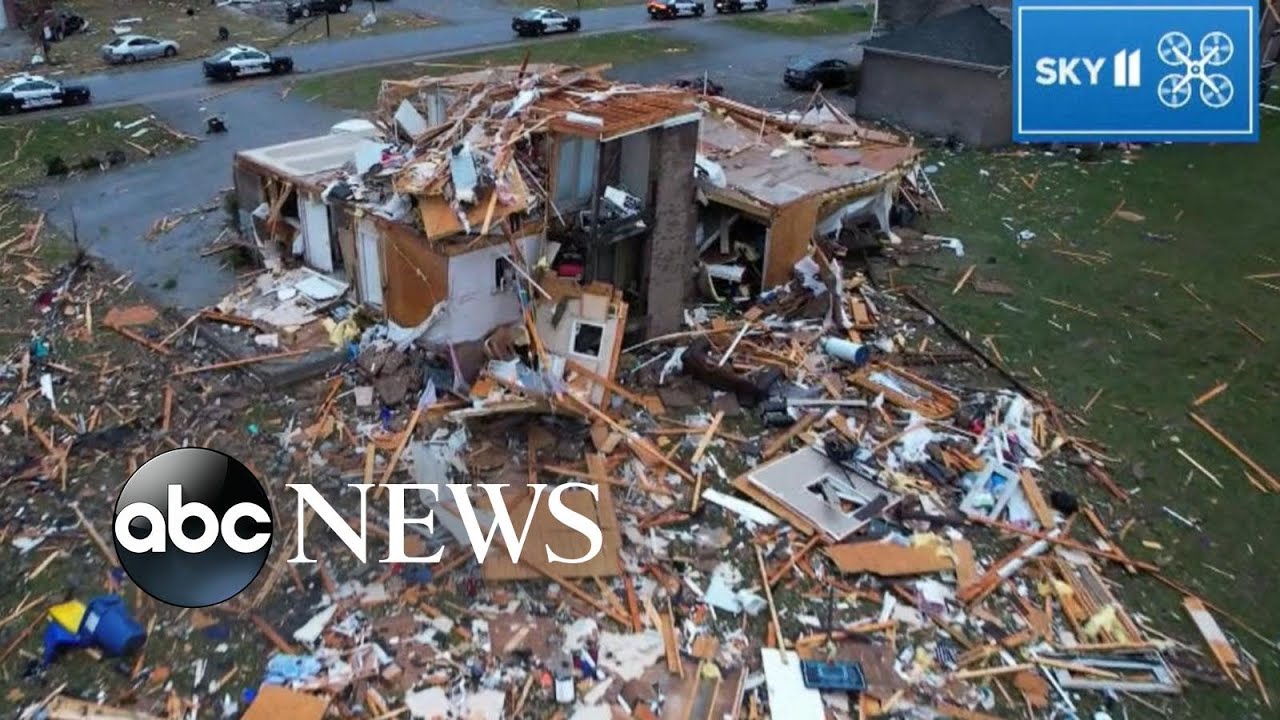 Here's the latest updates on tornadoes, storm damage in the Midlands