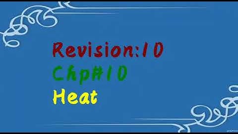 PVI SCIENCE REVISIONARY VIDEO # 10 CHP # 10 DATED: 18/9/2020