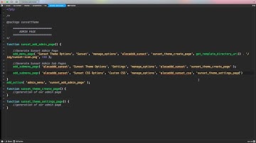 Part 3   WordPress Theme Development   How to create Admin SubPages