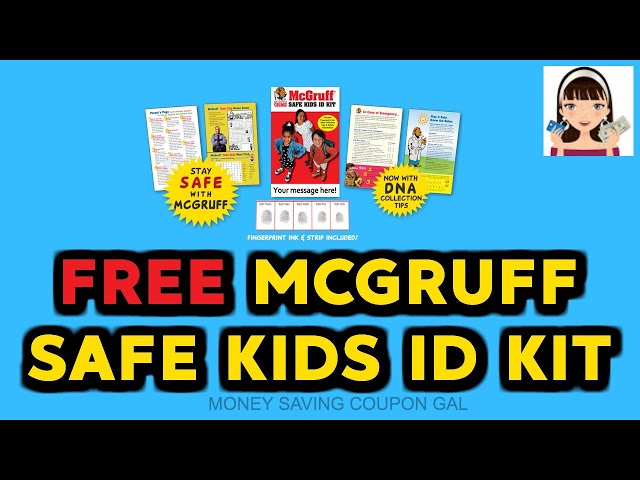 McGruff Safe Kids ID Kit