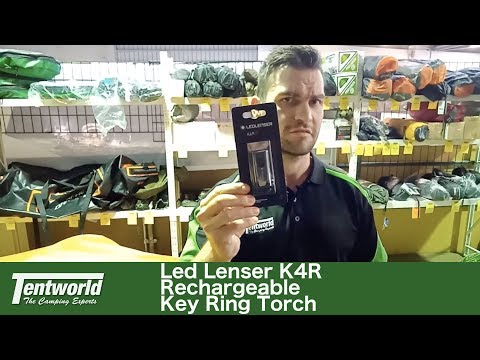 Led Lenser K4R Rechargeable Key Ring Torch Close Look, Features & Review