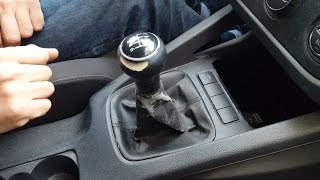 How to remove gear shift knob gaiter boot VW Golf  Mk5, Jetta in 5 simple steps