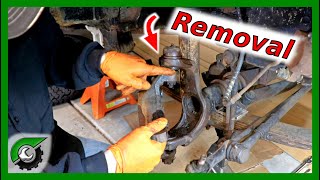 Don't Let Yours Get This Bad!! How to remove Ball Joints