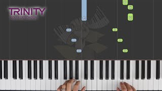 March Time Trinity Piano Initial Grade 2021-2023 Synthesia Piano Tutorial