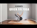 10 MINUTE EASY + EFFECTIVE Yoga Flow | BEGINNER FRIENDLY! | FULL BODY