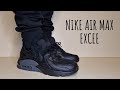 Nike Air Max Excee Black And Grey On Foot | Detailed Look