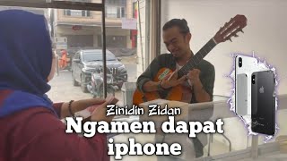 ZINIDIN ZIDAN PERTAMA KALI NGAMEN EHH MALAH  DAPAT IPHONE