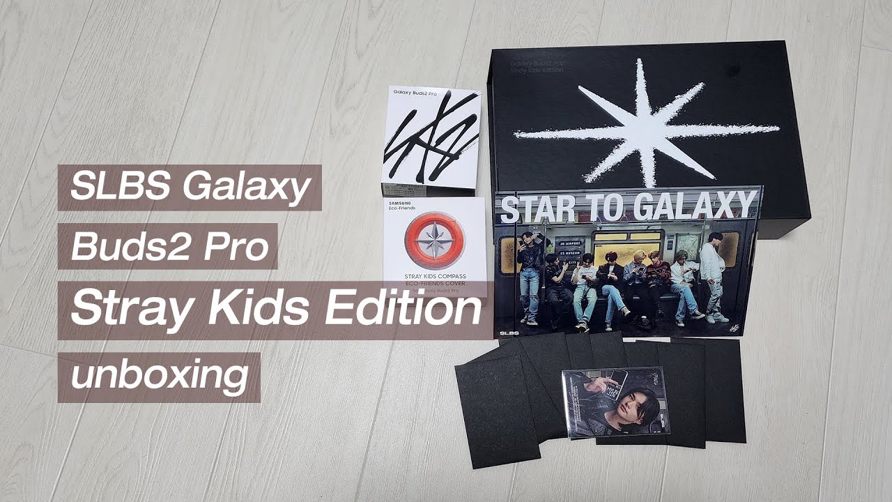 SLBS Galaxy Buds2 Pro Stray Kids Edition 💙 #slbs #straykids