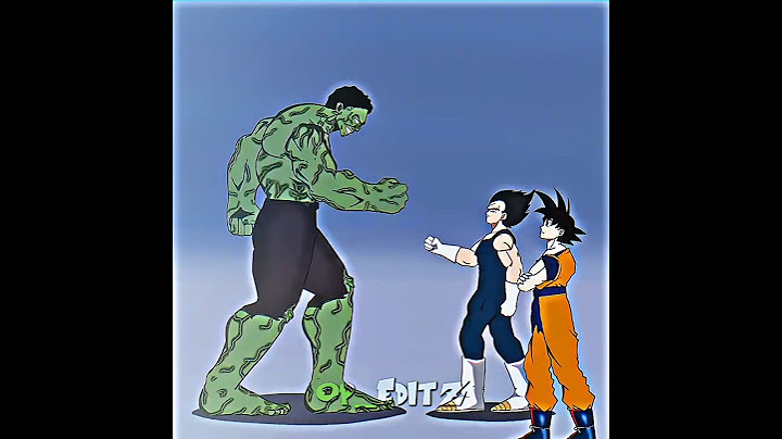 Hulk played Rock Paper Scissors with the wrong Persons ☠️ #dragonball #dragonballz #anime #shorts