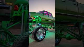 Country Pimp Swangin’ On 30s at the Beach 💯  #CustomTrucks #TrapBass #countrytrap