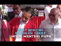 Saat Jokowi Pilihkan Jaket untuk Menteri PUPR Basuki