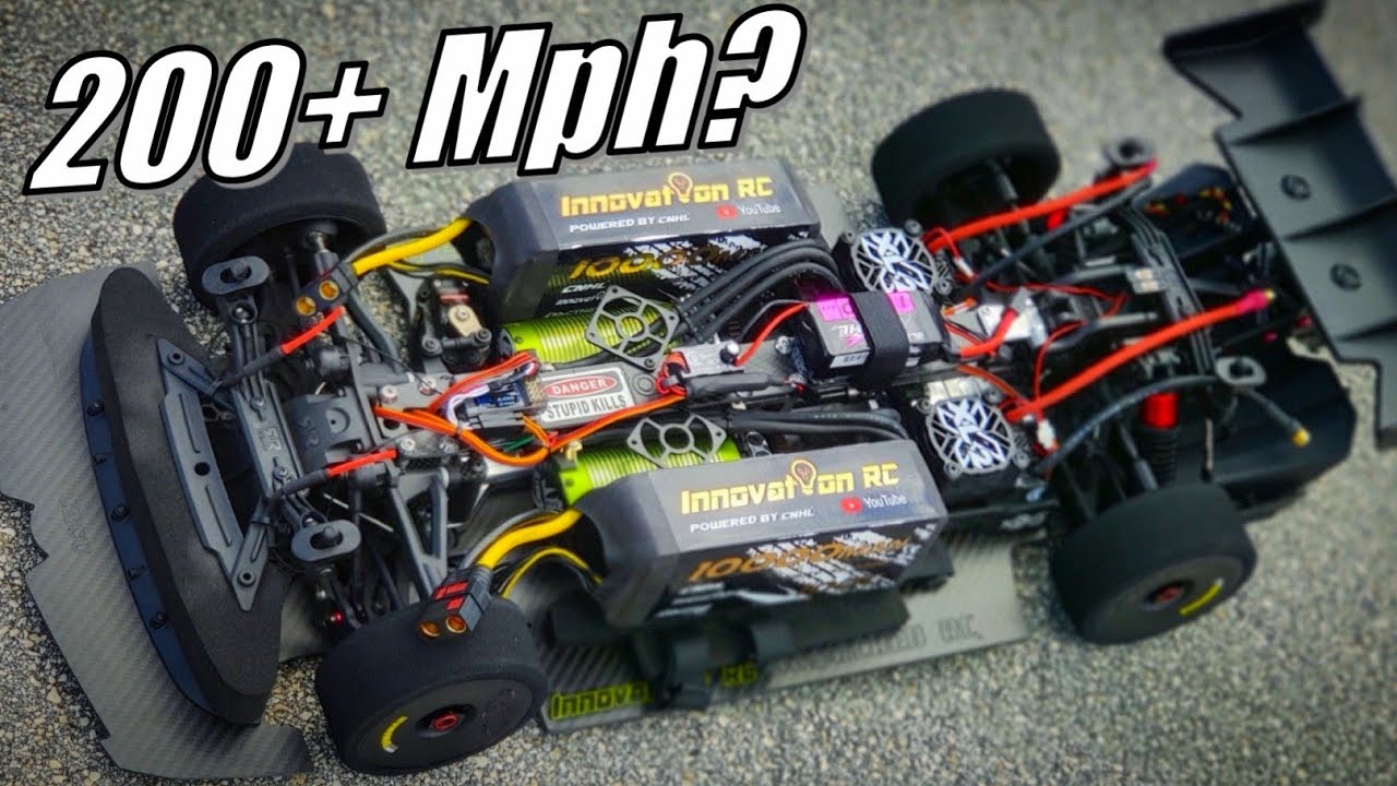 Poseidon Speed Run Speeds Top 125mph - Nic Case Attempts 2-Cell LiPo Record  - RC Car Action