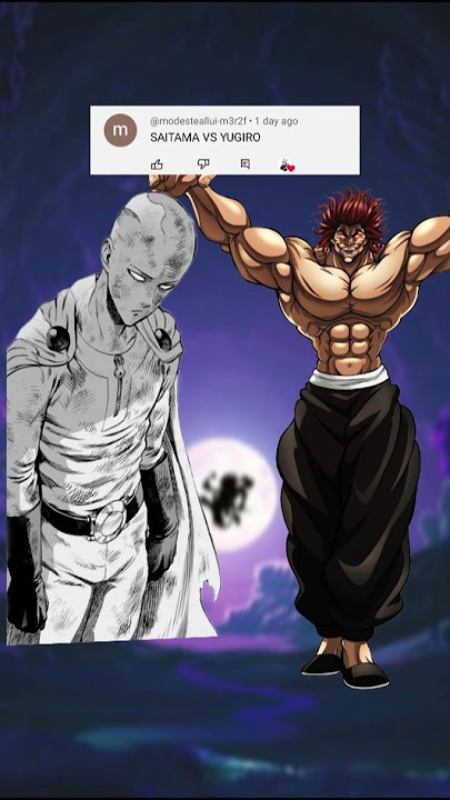 Saitama VS Yujiro #shorts