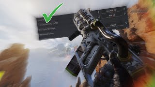 The BEST NON ALC Settings For NO RECOIL & Movement! (Apex Legends)