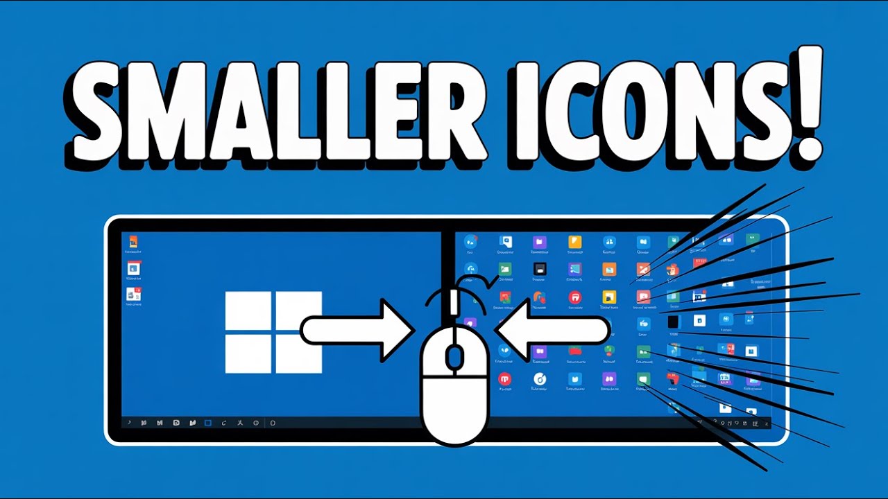 How to Make Desktop Icons Smaller in Windows 11 — Easy Size Adjustments ...