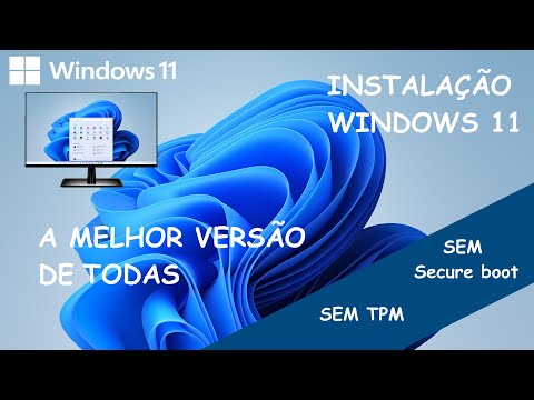 Como instalar o Windows 11 SEM TPM no Computador 