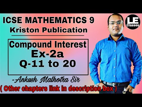 ICSE mathematics class