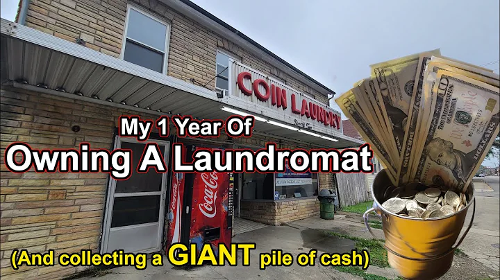 Owning a LAUNDROMAT For a year! (And how much it m...