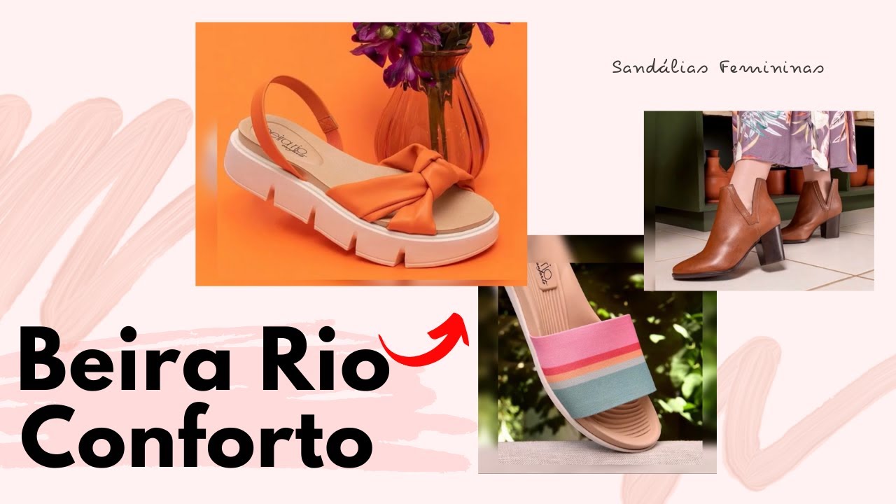 🧡 CALÇADOS COLEÇÃO BEIRA RIO 2021 NOVIDADES/LANÇAMENTOS SANDÁLIAS E ...