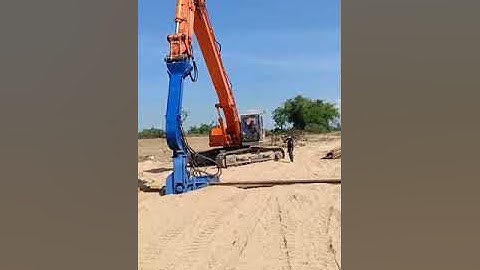 Búa rung đóng cừ larsen