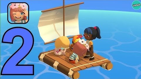 stranded island survival game - gameplay walkthrough part 2 tutorial (ios android)