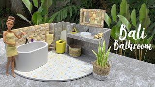 DIY Barbie Bali Bathroom