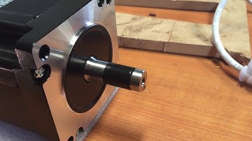 AXBB-E Ethernet UCCNC motion control test with closed loop stepper motor