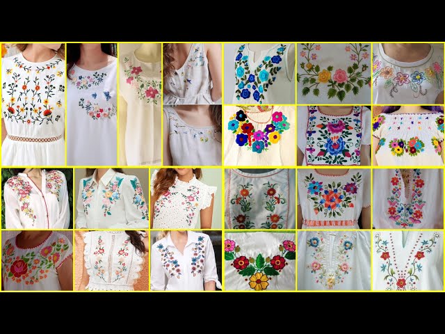 Pure Linen Kurti with Embroidery - LotusLane - Best Designer Kurtis