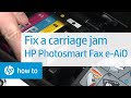 Fixing a Carriage Jam | HP Photosmart Premium Fax e-All-in-One Printer (C410a) | HP