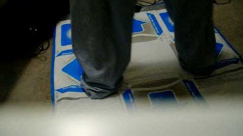 DDR Hottest Party 3 Roppongi Evolved ver. B Expert non-FC AA foot demonstration.