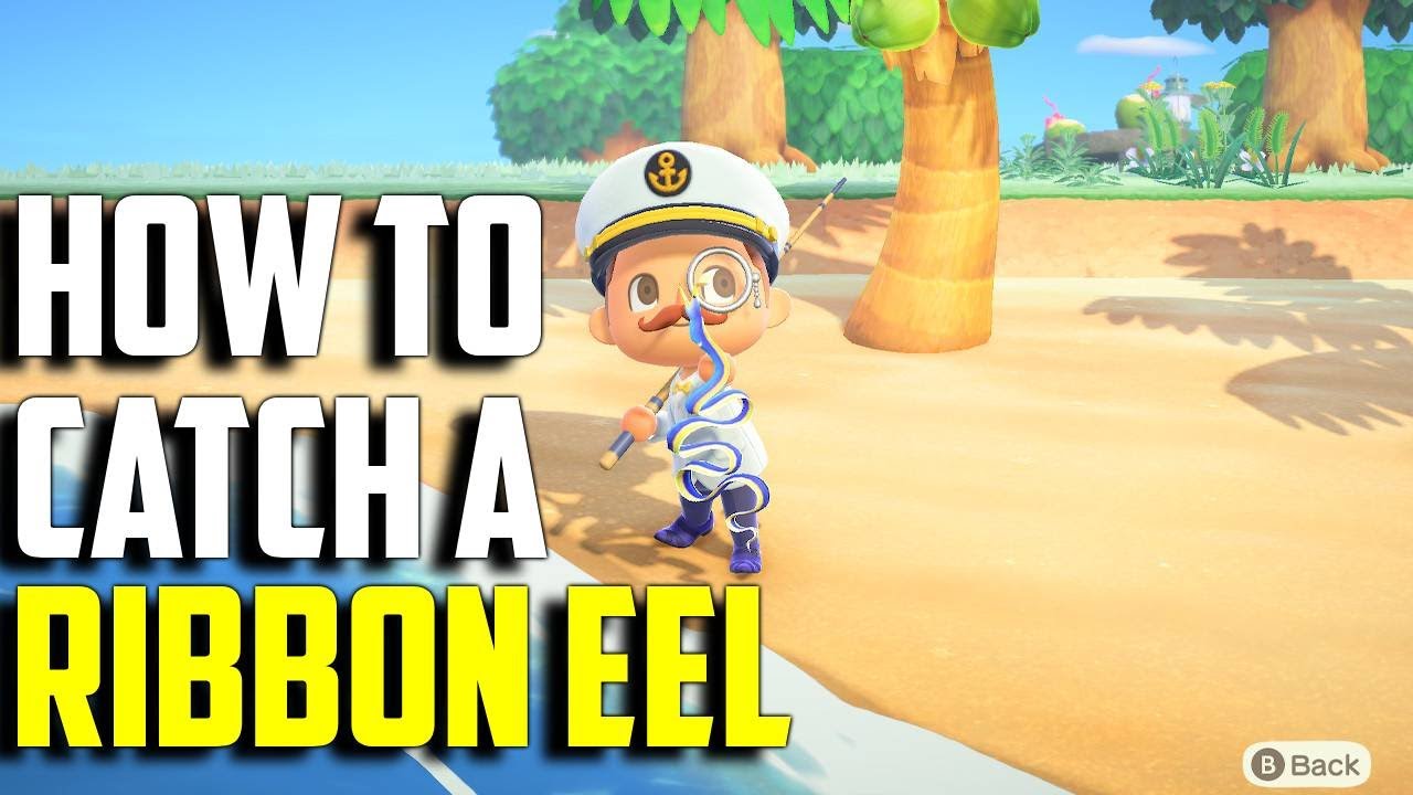 How to Catch a Ribbon Eel, Ribbon Eel ACNH