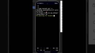 Pasang Git di Termux Android