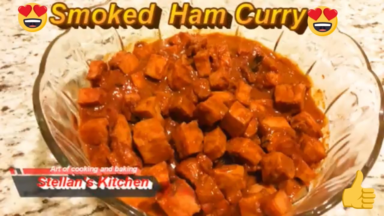 How to make smoked ham curry? Ham curry YouTube