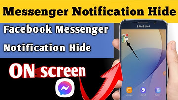 how to hide facebook messenger notification on screen||how turn off messenger notifications on mobil