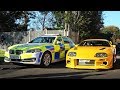 CROWDED CAR MEET ANNOYS THE POLICE!