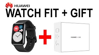 Unboxing Huawei Watch Fit Black plus Gift set