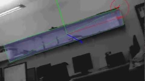 Feature-based tracking for augmented reality application