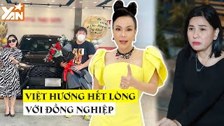 Việt Hương nhiều lần hết lòng với đồng nghiệp: Hết cho mượn tiền đến tặng xế hộp