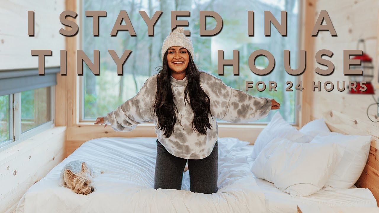 I Stayed In A Tiny House For 24 Hours | GETAWAY HOUSE ATLANTA ESCAPE ...