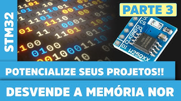 FLASH NOR #3: Guia Prático e Biblioteca para Memória || STM32