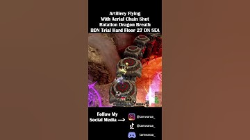 Artillery Flying Aerial Chain Shot in Rotation Dragon Breath BDN Trial Hard F27 DN SEA #dragonnest