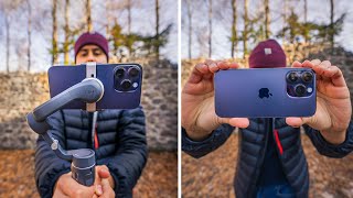 Gimbal vs Handheld - Do you need a Mobile Gimbal?