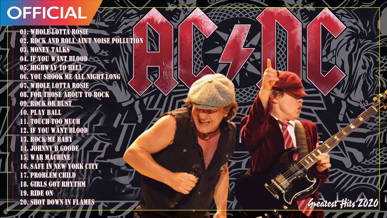 AC\DC Greatest Hits Full Album - AC\DC Best Rock Playlist 2020 - YouTube