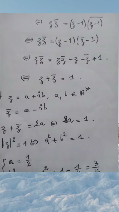 Exercice 9 - Page 76 - CIAM Terminale SM | Nombres Complexes | Maths Bac