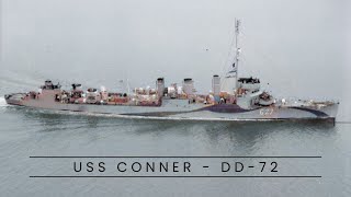 Transatlantic Allies: USS Conner DD-72's Journey with the USA and Britain in Two World Wars