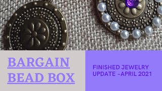 Bargain Bead Box ~April 2021~ Finished Jewelry Update